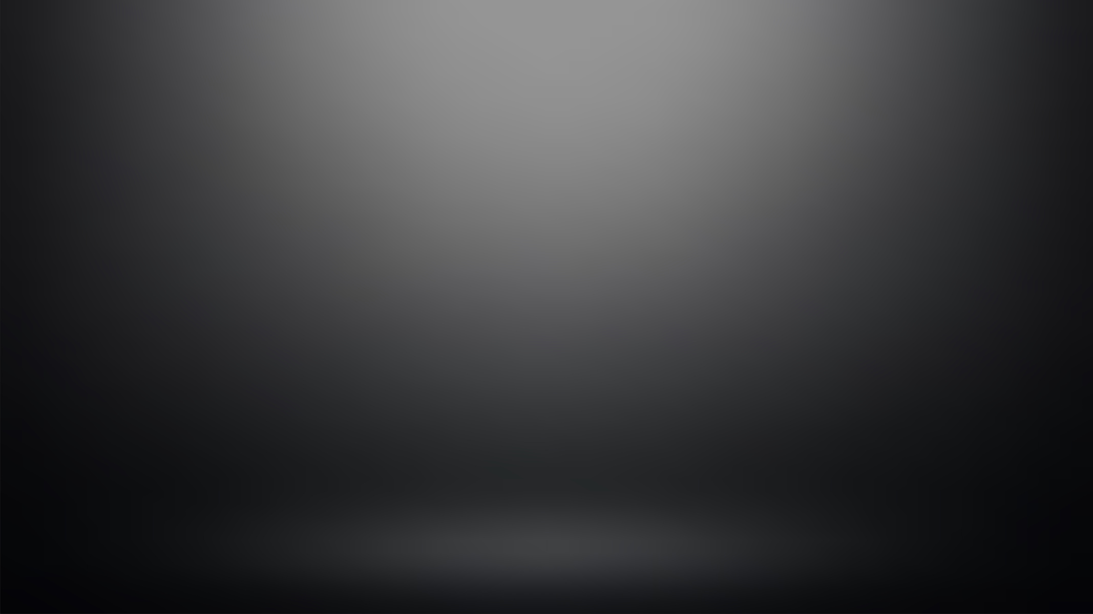Empty black color studio room background